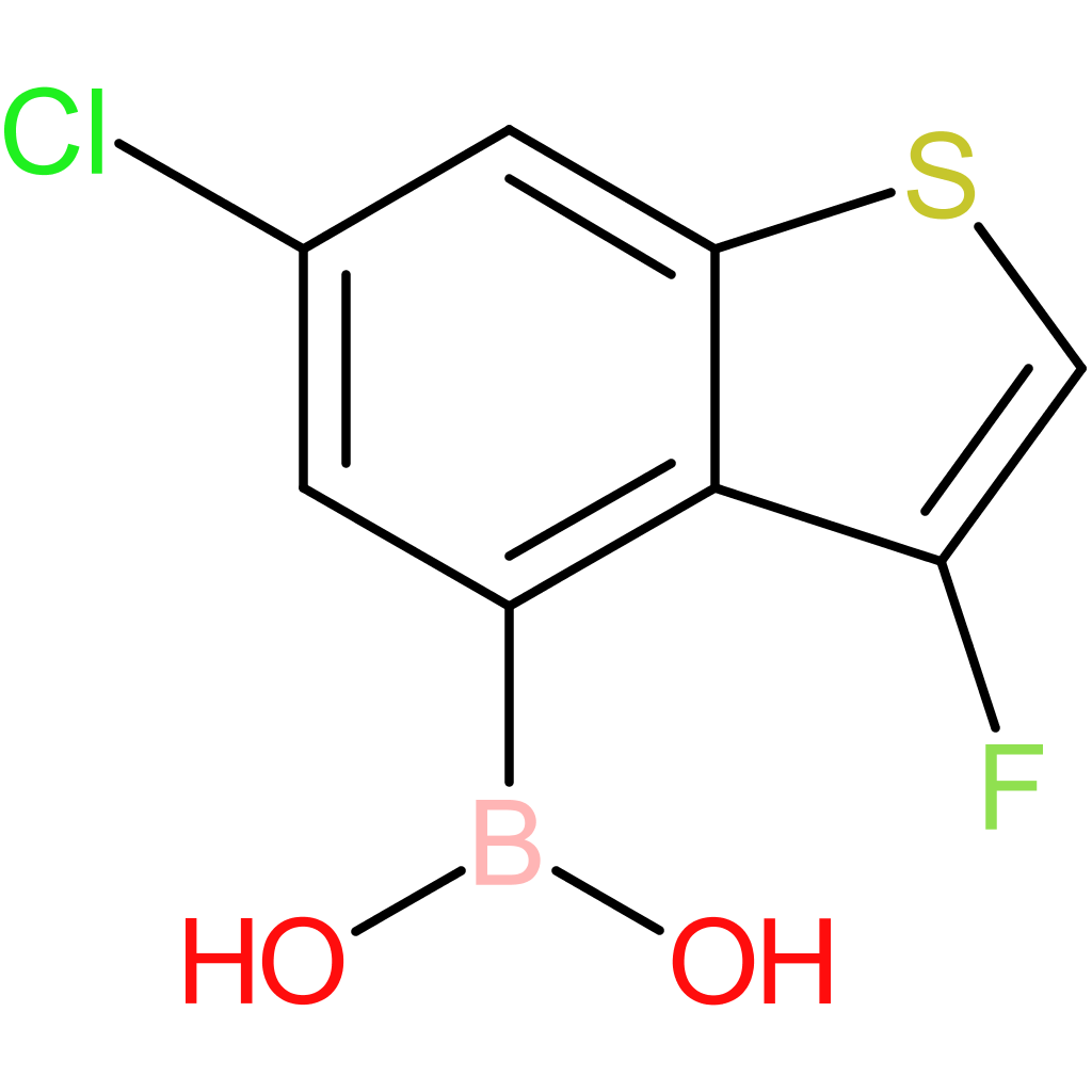 6-chloro-3-fluorobenzothiophene-4-boronic acid