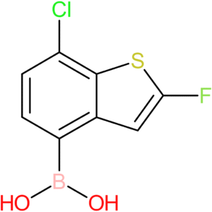 (7-chloro-2-fluoro-1-benzothiophen-4-yl)boronic acid