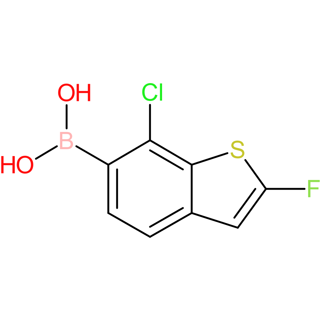 (7-chloro-2-fluoro-1-benzothiophen-6-yl)boronic acid