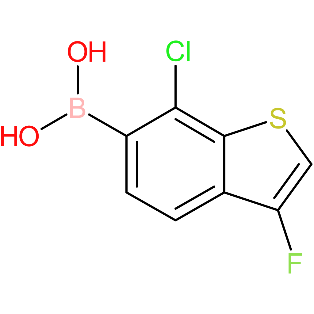 (7-chloro-3-fluoro-1-benzothiophen-6-yl)boronic acid