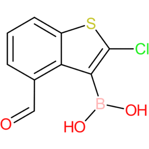 2-chloro-4-formylbenzothiophene-3-boronic acid