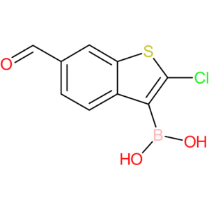 2-chloro-6-formylbenzothiophene-3-boronic acid