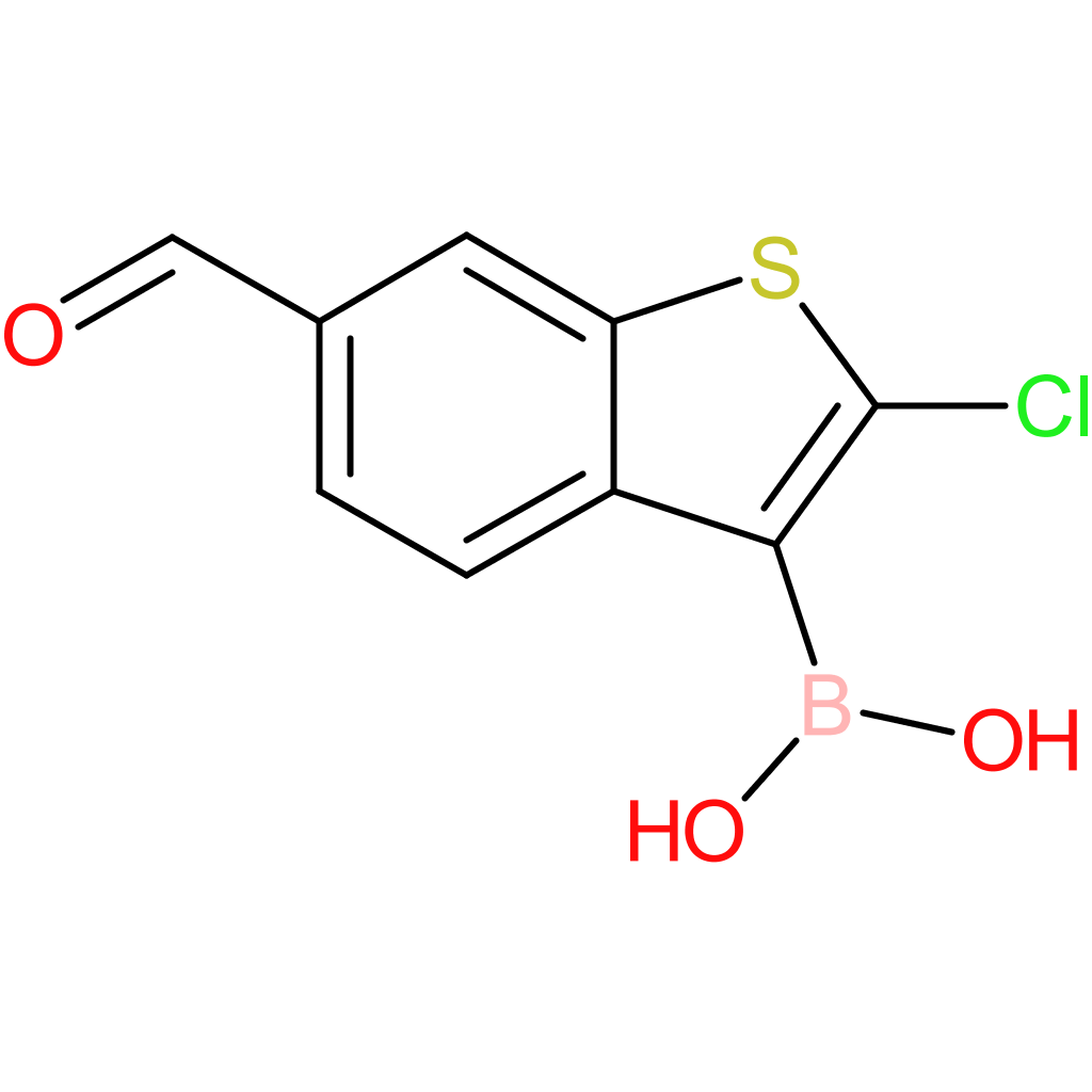 2-chloro-6-formylbenzothiophene-3-boronic acid
