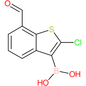 2-chloro-7-formylbenzothiophene-3-boronic acid