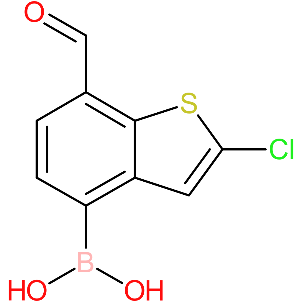 2-chloro-7-formylbenzothiophene-4-boronic acid