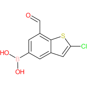2-chloro-7-formylbenzothiophene-5-boronic acid