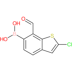 2-chloro-7-formylbenzothiophene-6-boronic acid