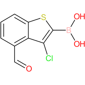 3-chloro-4-formylbenzothiophene-2-boronic acid