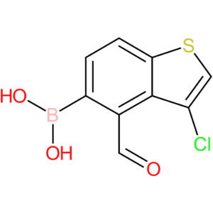 3-chloro-4-formylbenzothiophene-5-boronic acid