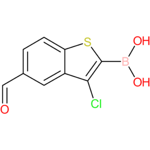 3-chloro-5-formylbenzothiophene-2-boronic acid