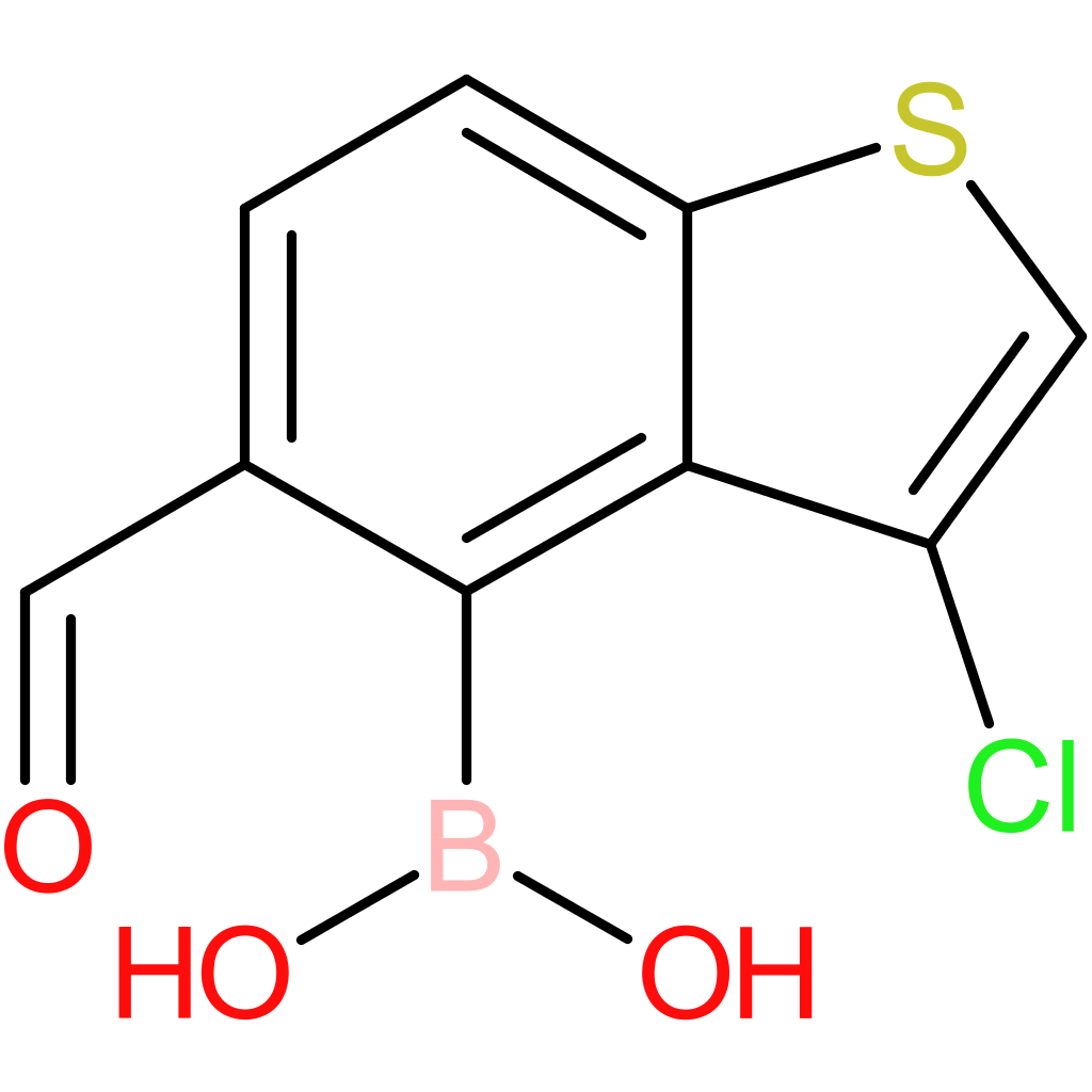 3-chloro-5-formylbenzothiophene-4-boronic acid