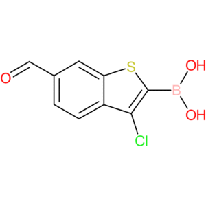 3-chloro-6-formylbenzothiophene-2-boronic acid
