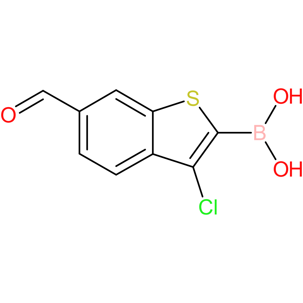 3-chloro-6-formylbenzothiophene-2-boronic acid
