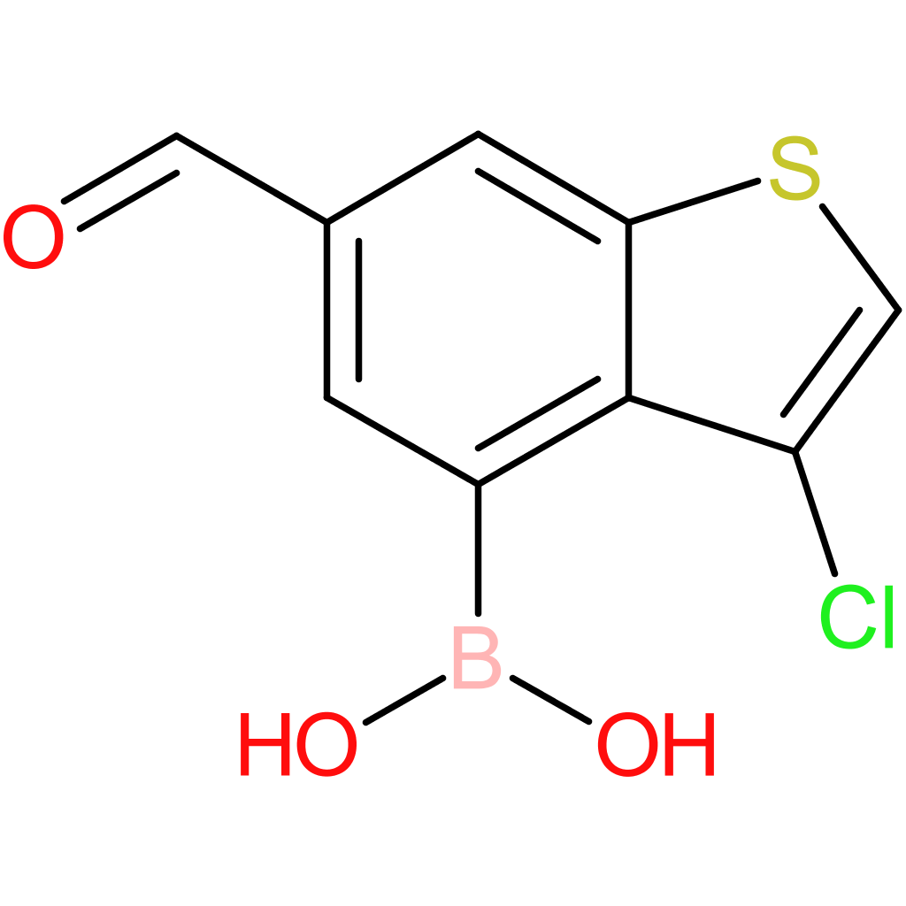 3-chloro-6-formylbenzothiophene-4-boronic acid