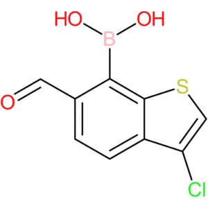 3-chloro-6-formylbenzothiophene-7-boronic acid