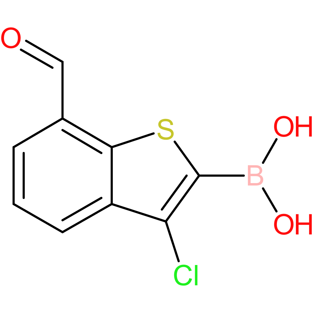 3-chloro-7-formylbenzothiophene-2-boronic acid