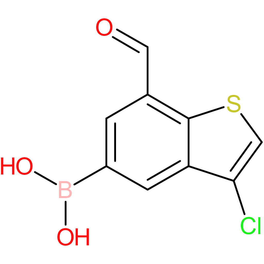 3-chloro-7-formylbenzothiophene-5-boronic acid