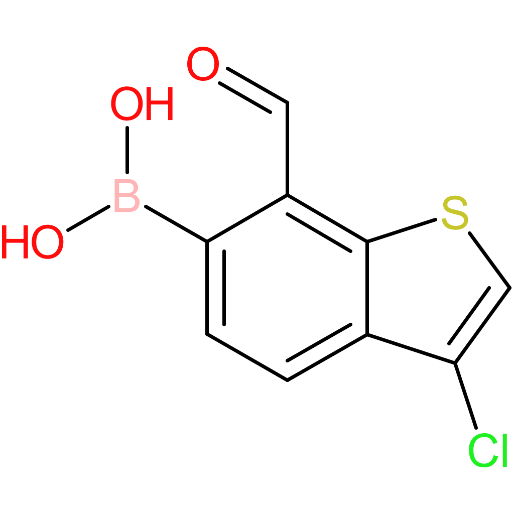 3-chloro-7-formylbenzothiophene-6-boronic acid