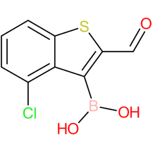 4-chloro-2-formylbenzothiophene-3-boronic acid