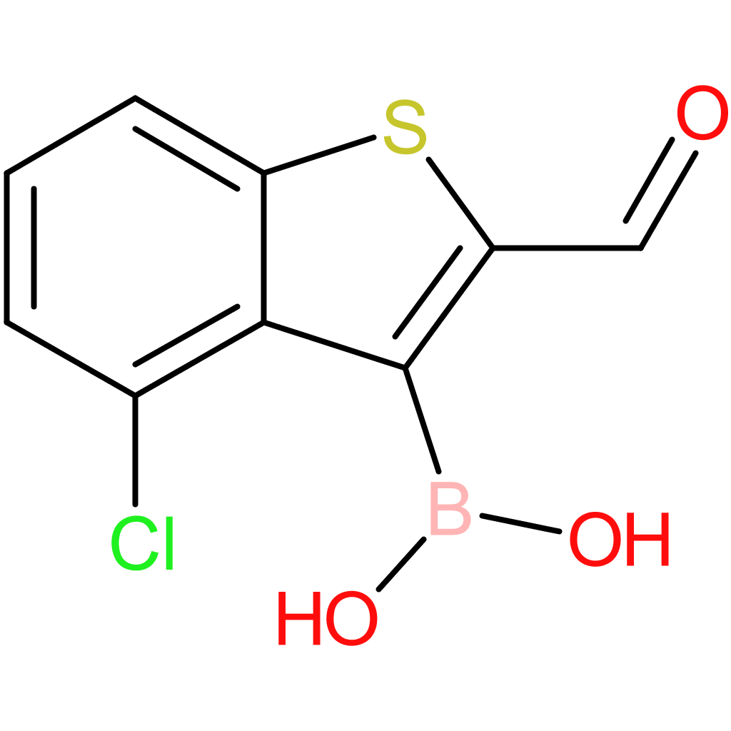 4-chloro-2-formylbenzothiophene-3-boronic acid