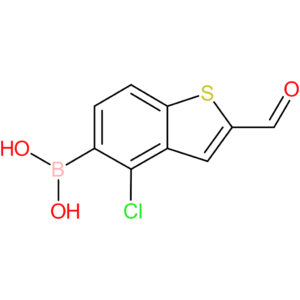 4-chloro-2-formylbenzothiophene-5-boronic acid