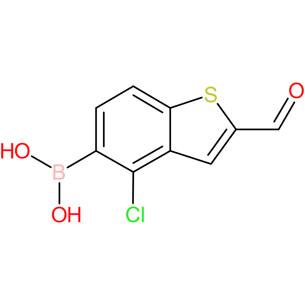 4-chloro-2-formylbenzothiophene-5-boronic acid