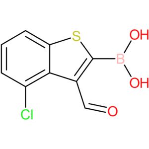 4-chloro-3-formylbenzothiophene-2-boronic acid
