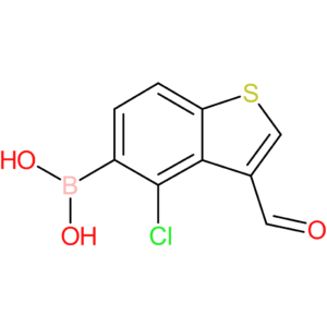 4-chloro-3-formylbenzothiophene-5-boronic acid