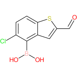 5-chloro-2-formylbenzothiophene-4-boronic acid