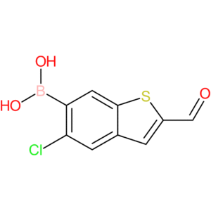 5-chloro-2-formylbenzothiophene-6-boronic acid