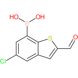 5-chloro-2-formylbenzothiophene-7-boronic acid