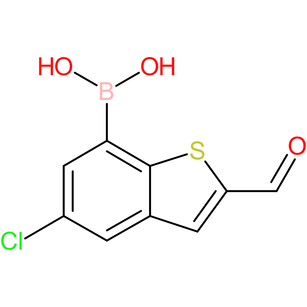 5-chloro-2-formylbenzothiophene-7-boronic acid