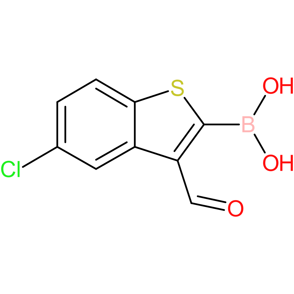 5-chloro-3-formylbenzothiophene-2-boronic acid