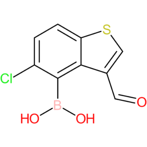5-chloro-3-formylbenzothiophene-4-boronic acid
