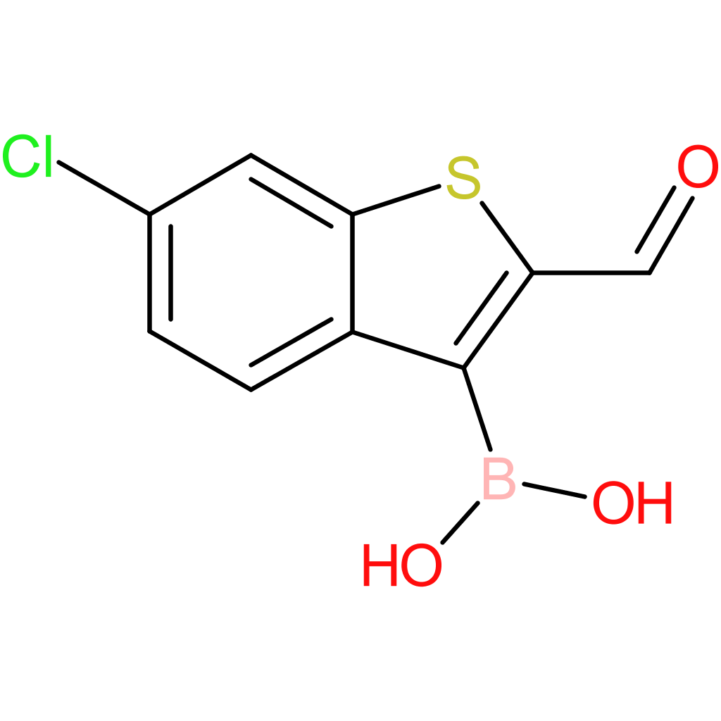 6-chloro-2-formylbenzothiophene-3-boronic acid