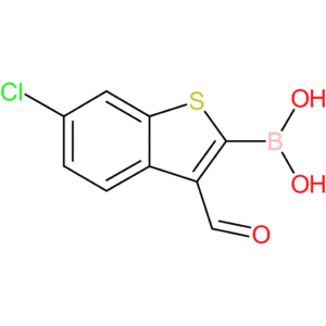 6-chloro-3-formylbenzothiophene-2-boronic acid
