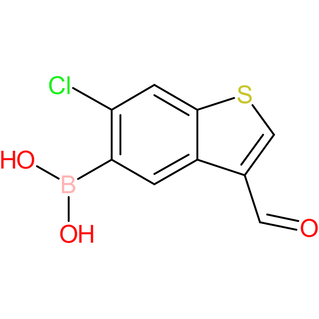 6-chloro-3-formylbenzothiophene-5-boronic acid