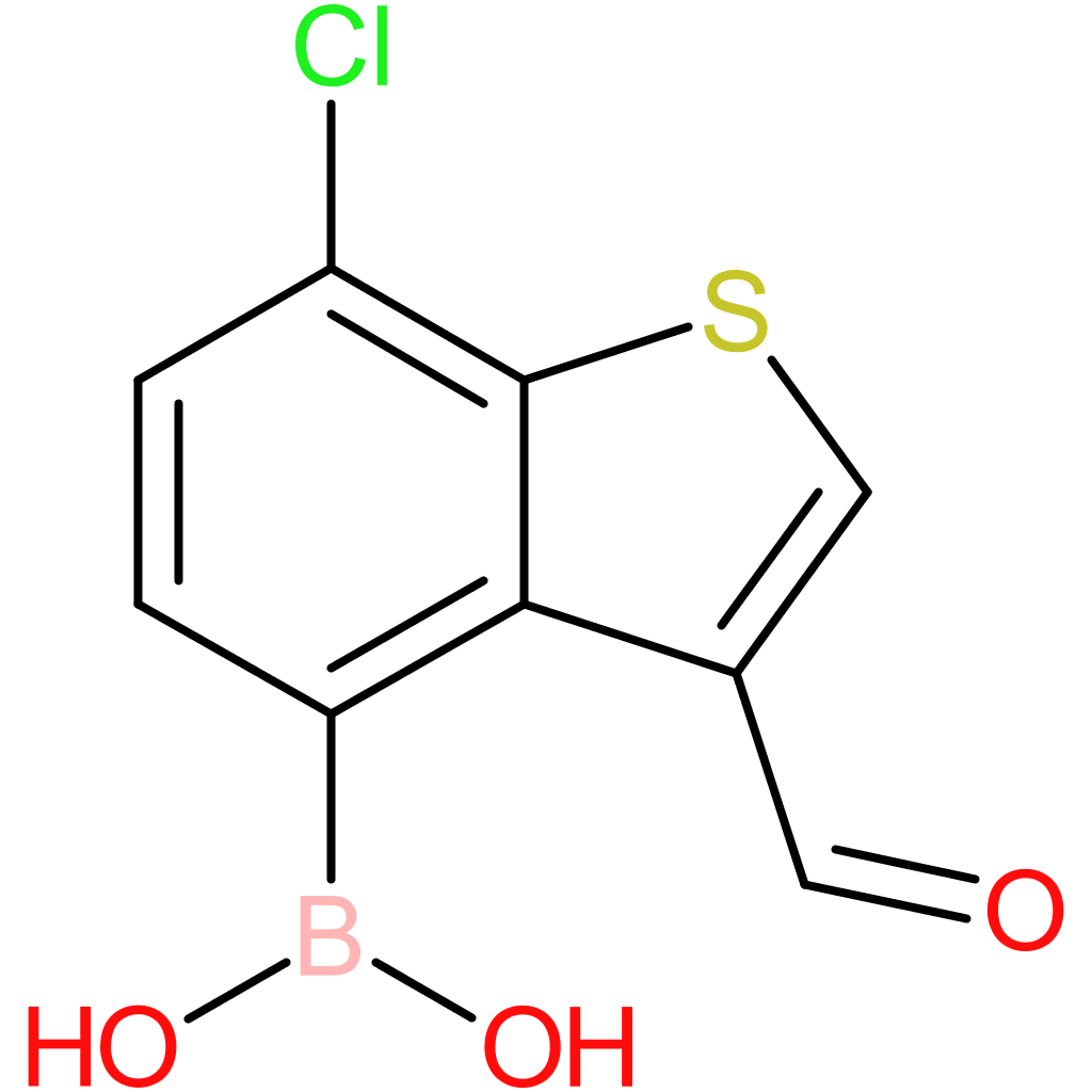 7-chloro-3-formylbenzothiophene-4-boronic acid