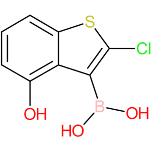 (2-chloro-4-hydroxy-1-benzothiophen-3-yl)boronic acid