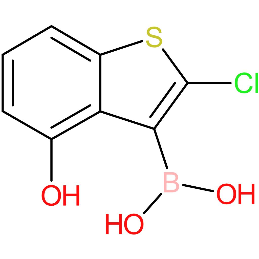 (2-chloro-4-hydroxy-1-benzothiophen-3-yl)boronic acid