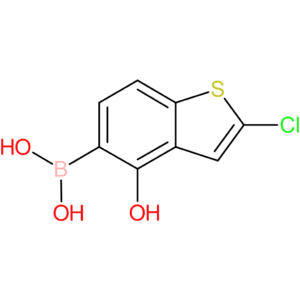 (2-chloro-4-hydroxy-1-benzothiophen-5-yl)boronic acid