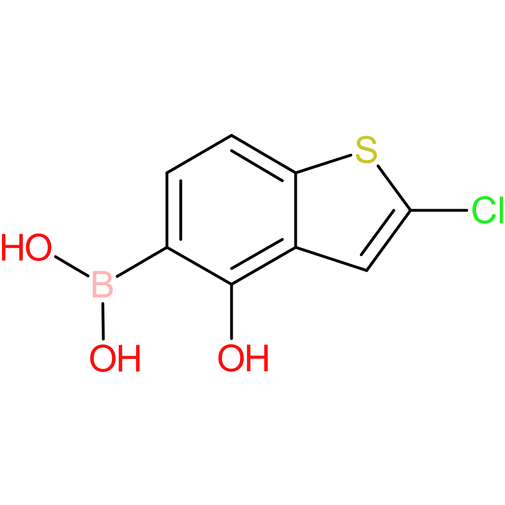 (2-chloro-4-hydroxy-1-benzothiophen-5-yl)boronic acid