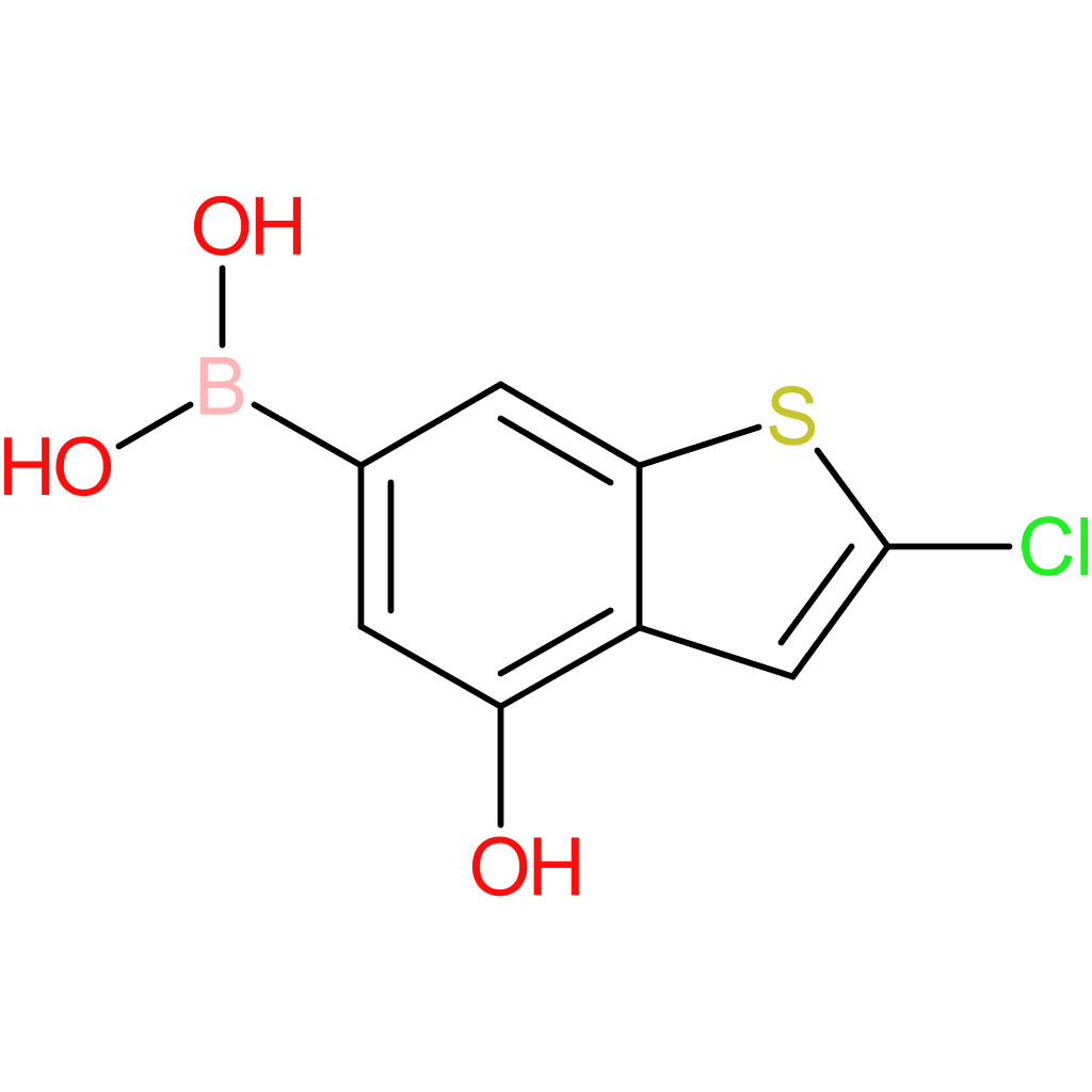(2-chloro-4-hydroxy-1-benzothiophen-6-yl)boronic acid