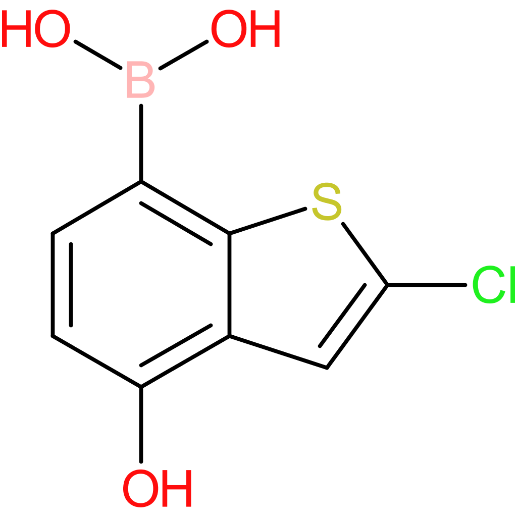 (2-chloro-4-hydroxy-1-benzothiophen-7-yl)boronic acid