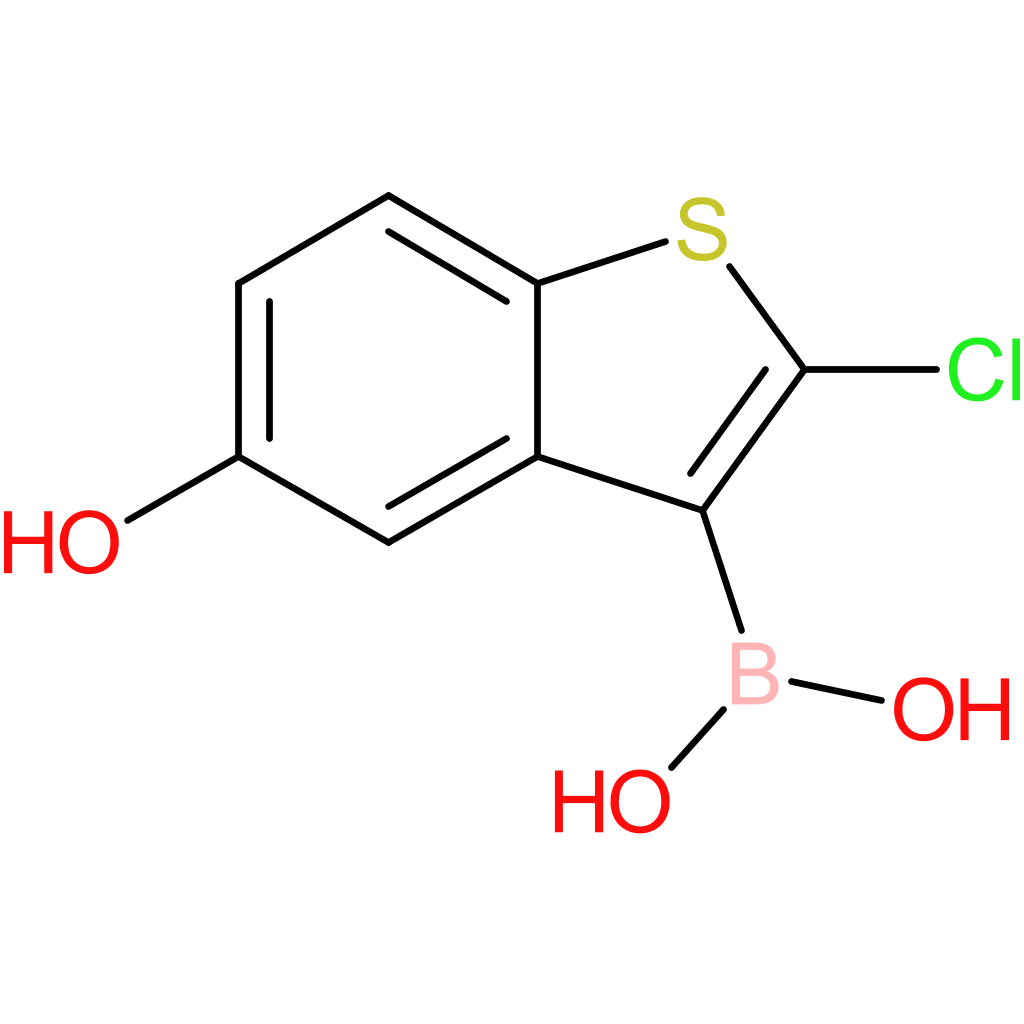 (2-chloro-5-hydroxy-1-benzothiophen-3-yl)boronic acid