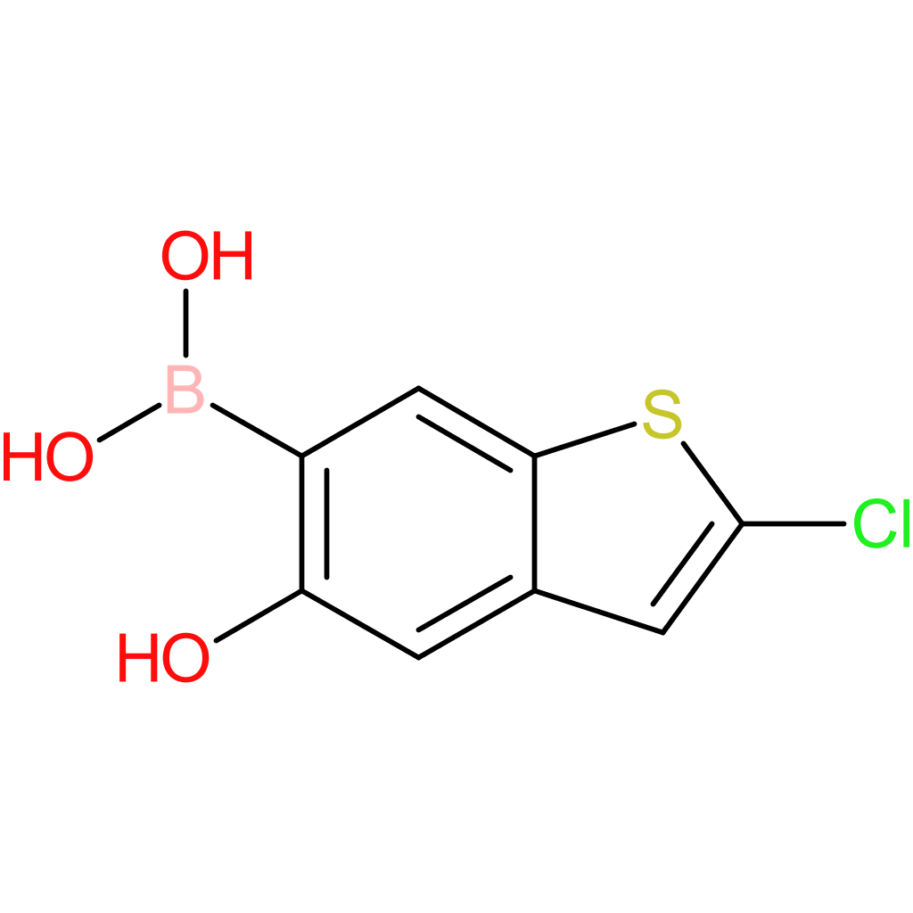 (2-chloro-5-hydroxy-1-benzothiophen-6-yl)boronic acid