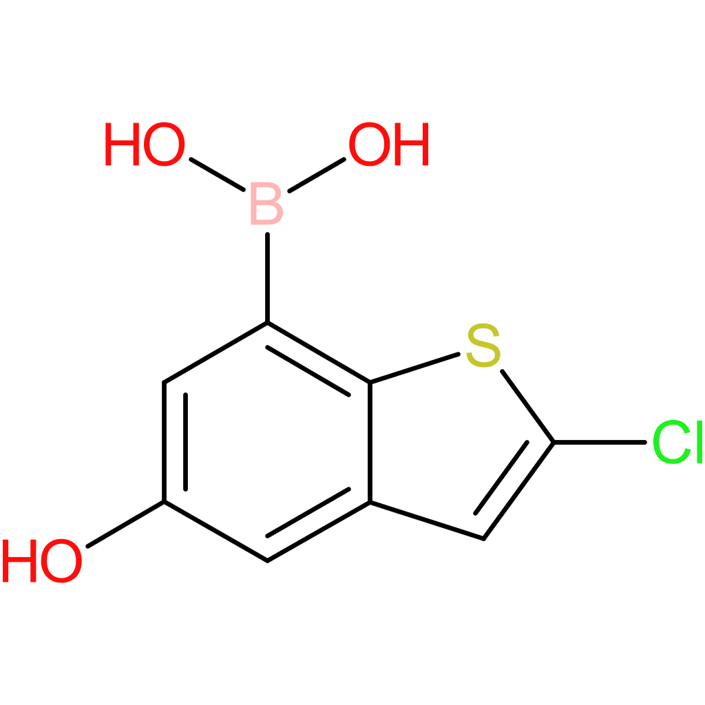 (2-chloro-5-hydroxy-1-benzothiophen-7-yl)boronic acid