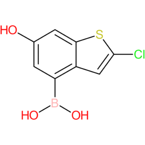 (2-chloro-6-hydroxy-1-benzothiophen-4-yl)boronic acid