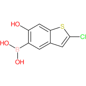 (2-chloro-6-hydroxy-1-benzothiophen-5-yl)boronic acid