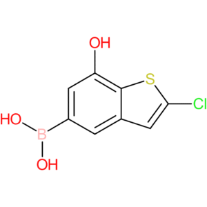 (2-chloro-7-hydroxy-1-benzothiophen-5-yl)boronic acid